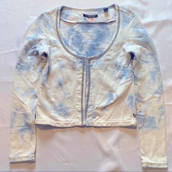 MAISON SCOTCH tie dye crop jacket - Picture 2 of 6